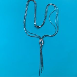 925 Sterling Liquid Silver Necklace